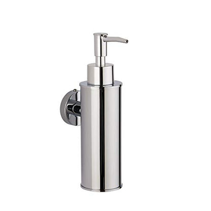 BGL Soap Dispenser Stainless Steel 304 Chrome Wall Mount Liquid and Soap Dispenser for Kitchen and Bathroom - color: Silver