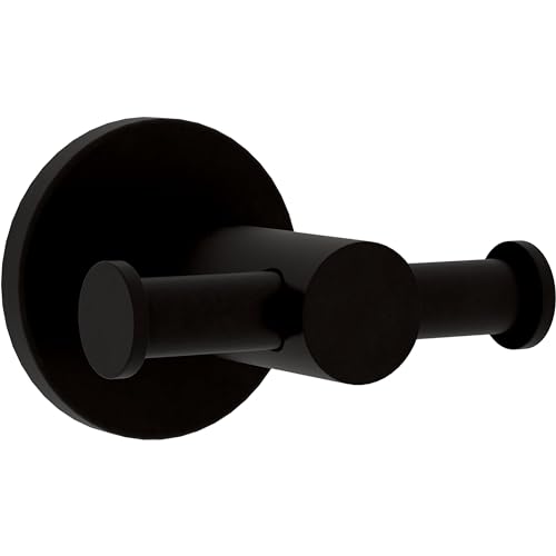 Peerless PA547-BL Precept Double Towel Hook, Matte Black