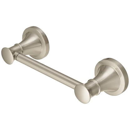 Hoimpro Wall Mounted Rustproof Toilet Tissue Paper Holder Bathroom Accessories Toilet roll Paper Hanger, Brushed Nickel - color: Brushed Nickel