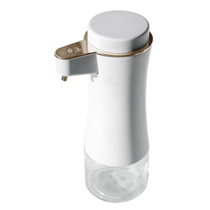 Automatic Soap Dispenser, Hands-Free Touchless Foam Soap Dispenser, Long Battery Life, Adjustable Volume, Modern Electric Hand Soap Dispenser for Bathroom Kitchen, 11oz/320ML, White