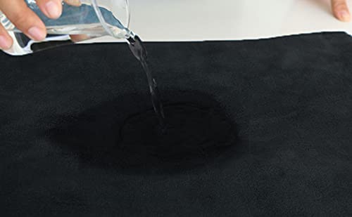 MYLSMPLE Luxury Microfiber Extra Large Bath Towel Beach Bath Sheet Fast Drying Towel Soft Absorbent Hotel Towel(36 Inch X 72 Inch, Black) - color: Black
