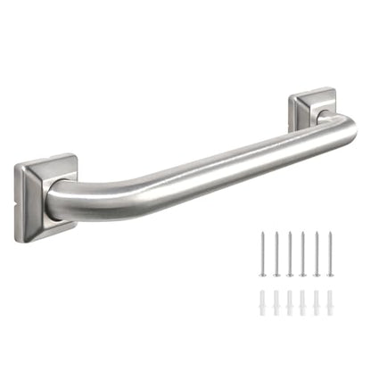 Bathroom Grab Bars Stainless Steel Handrail ADA Compliant 500lbs bathtubs and Showers Toilet Handle Safety for Handicap, Elderly, Disabled, Injury (18 inches) - size: 18 inches