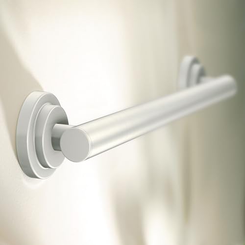 Moen YG0724BN Bathroom Safety 24-Inch Stainless Steel Modern Bathroom Grab Bar, Brushed Nickel - color: Brushed Nickel, size: 24 Inch