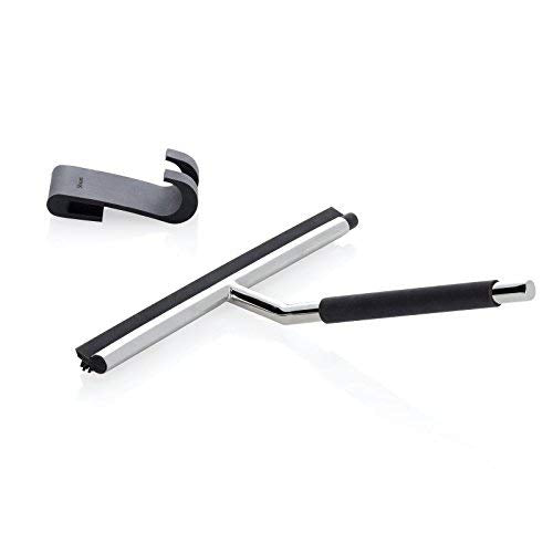 Blomus Lavea Shower Squeegee with Hanger - color: Stainless Steel