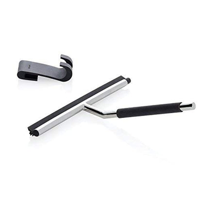 Blomus Lavea Shower Squeegee with Hanger - color: Stainless Steel