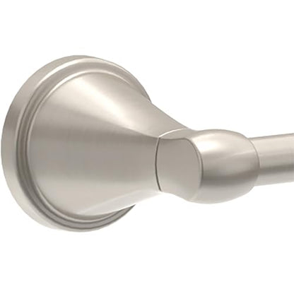 Delta Faucet Becker (1-Pack) 24" Bathroom Towel Rack/Bar, SpotShield Brushed Nickel, Wall Mounted BCK24-DN - color: Spotshield Brushed Nickel