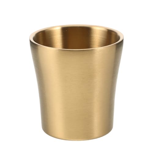COLLBATH Stainless Steel Mouthwash Cups - 180 Ml/10.98 Inch Tumbler Cup for Bathroom, Bathroom Brushing Mug Home Counter Organizer