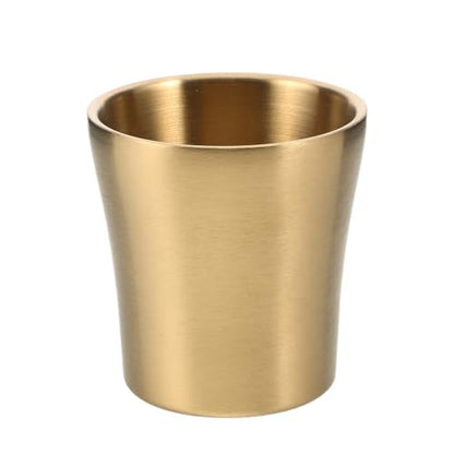 COLLBATH Stainless Steel Mouthwash Cups - 180 Ml/10.98 Inch Tumbler Cup for Bathroom, Bathroom Brushing Mug Home Counter Organizer