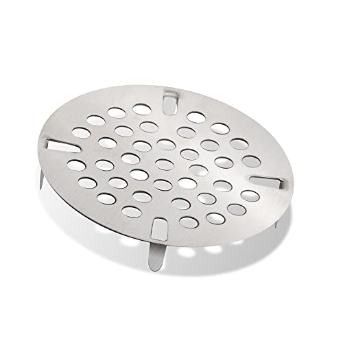 3.5-inch Commercial Sink Strainer on 3 Tier Sink Twist Waste Drain, Durable Flat Kitchen Strainer with Tabs, (not Meant for Residential use)