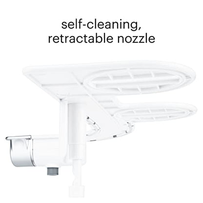 Brondell Bidet - Thinline SimpleSpa SS-150 Fresh Water Spray Non-Electric Bidet Toilet Attachment in White with Self Cleaning Nozzle and SafeCore Internal Valve - color: x
