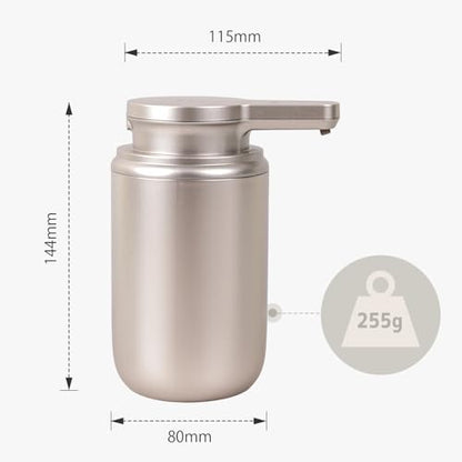 LAOPAO Automatic Soap Dispenser, Liquid Hand Soap Dispenser for Bathroom Kitchen Rechargeable Touchless Hand Soap Pump, 10oz - color: Liquid