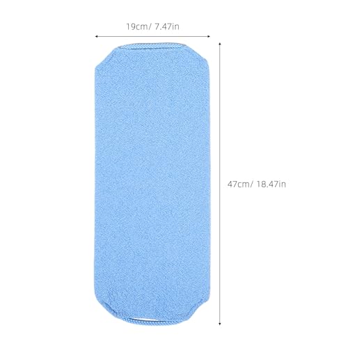KESYOO 4pcs Exfoliating Washcloth Set for Back Washing, Body Scrubber Towels with Pull Strap, Fabric Material, Quick Drying and Extended Reach, for Home Bathroom Shower Use