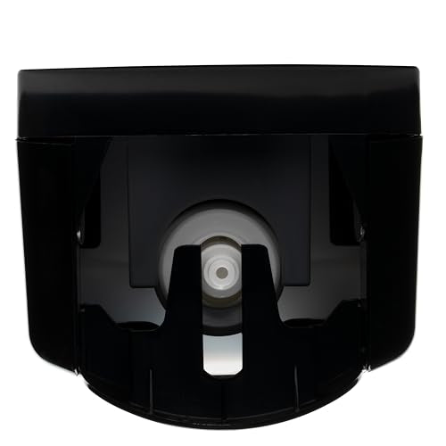 Winco 1000ml Black Pur-Clean Manual Liquid Soap Dispenser | Easy push, Refillable, Commercial-grade - color: Black, style: Manual Liquid