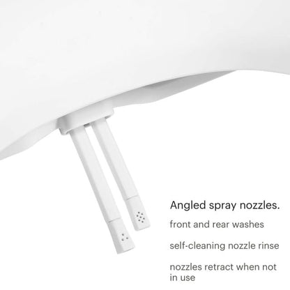 Brondell Non-electric Bidet Toilet Seat S101T-RW, Round