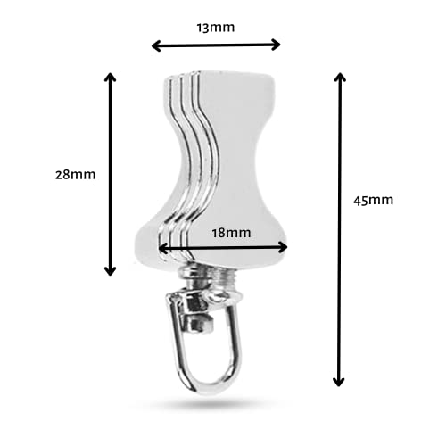 Jos & Haz End Caps for Flexible Bendable I Profile Curtain Track Ceiling or Wall Mount Curtain System End Stop for Room Divider Sliding Curtains RV Rail Cap (4 pcs)