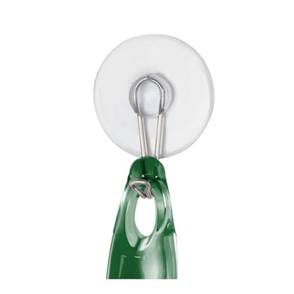 iDesign Bathroom Plastic Shower Squeegee with Wall Hook - Clear/Green - color: Clear/Green, style: Pack of 1