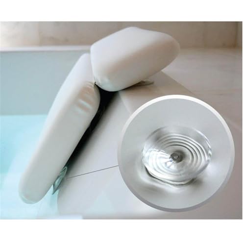Suction Cup Non-Slip PU Waterproof Sponge Bath Pillow Bathtub Cushion