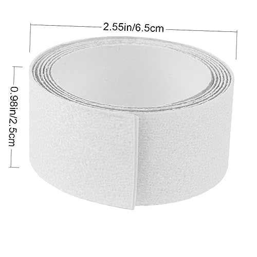 GLEAVI 3 Rolls Transparent Slip Bathroom Stickers Peva Decals for Bathtub Safety Self Adhesive Tub Paster for Slippery Surfaces Easy to Apply Protection
