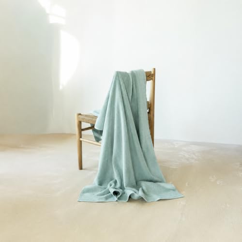 SALBAKOS 100% Turkish Cotton Bath Sheet 40x80 inch (1-Piece Seafoam Green) | Extra Large Jumbo Oversized Bathroom and Beach Towel, Super Soft Highly Absorbent Thick Premium Hotel Quality, Made in Turkey - color: Seafoam Green, size: Jumbo Bath Sheet