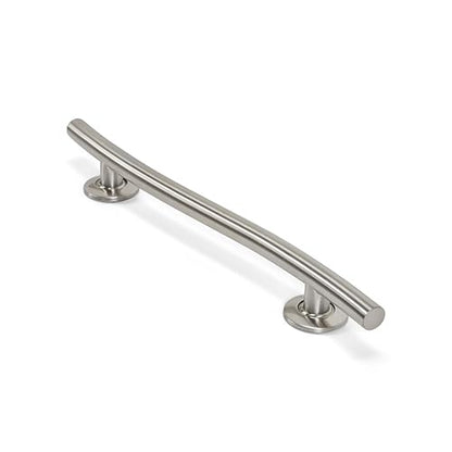 Seachrome 18 inch Bathroom Wave Grab Bar Satin Finish - color: Satin, size: 18