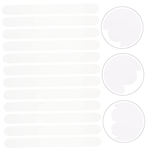 20PCS Anti-Slip Bathtub Strips Waterproof Non-Skid Tape for Bathroom Stairs High Traction Adhesive Safety Stickers Anti-Slip Stickers for Shower Room Pool
