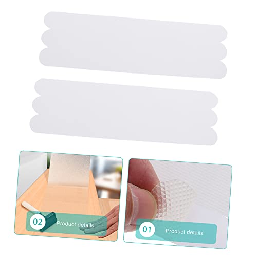 Anti-Slip Tape for Bathroom 36pcs Waterproof Adhesive Strips for Bathtubs Showers and Stairs Non-Slip for Slippery Surfaces Style - size: 36 Pcs