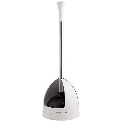 23-in. Heavy-duty Toilet Plunger with Twister Caddy 3019000, Versatile Bathroom Accessory Set and Apartment Must-have, Toilet and Plunger for Bathroom with Toilet Caddy