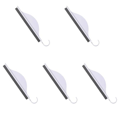 Kitchen Squeegee, 5 Pcs Shower Glass Cleaner Squeegee with Hook for Cleaning Window, Sink, Bathroom