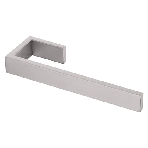 KOKOSIRI Hand Towel Bars Bath Towel Holder Brushed Nickel Wall Mount Kitchen Towels Rack Bathroom Hardware Stainless Steel, B3009BR - color: Brushed Nickel