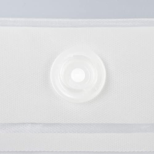 River Dream Snap-in Shower Curtain Liner Replacement, Frost, 70x60 | Waterproof PEVA, for No Hook Shower Curtain, Snap On/Off & Removable Replacement Liner, 70W x 60H - size: 70"W x 60"L (Pack of 1)