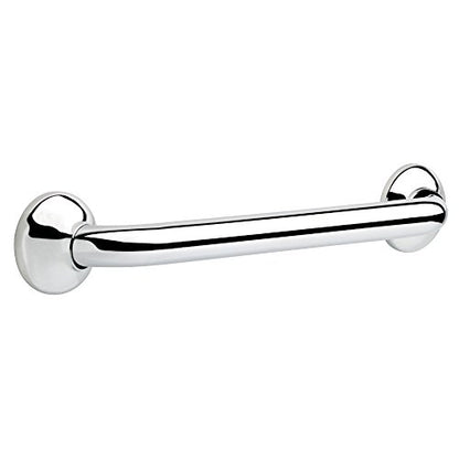 Delta Lahara (1-Pack) 16 x 1.25 Inch Shower Grab Bar Seniors ADA Compliant Bright Stainless Steel 450 lb Capacity Bathroom Safety Handle for Shower, Bathtub, Grip DF59816-BS1-XX