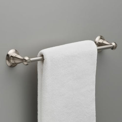 Delta Faucet Porter 18 inch Towel Bar, SpotShield Brushed Nickel , Bathroom Accessories, PTR18-BN - style: 18 inch Towel Bar
