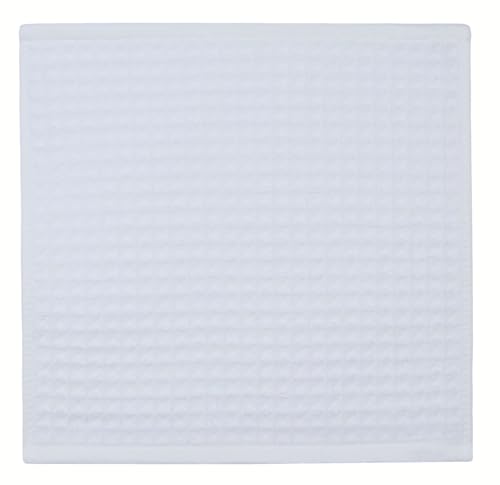White Washcloths, Cotton Dish Cloths, 8 Pack,12”x12” | Soft Kitchen Washcloths Wash Rags, Double Deck Small Hand Towels For Kitchen, Absorbent Dish Cloths For Washing Dishes - color: White