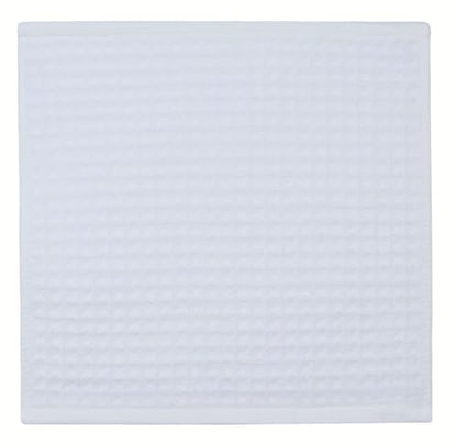 White Washcloths, Cotton Dish Cloths, 8 Pack,12”x12” | Soft Kitchen Washcloths Wash Rags, Double Deck Small Hand Towels For Kitchen, Absorbent Dish Cloths For Washing Dishes - color: White