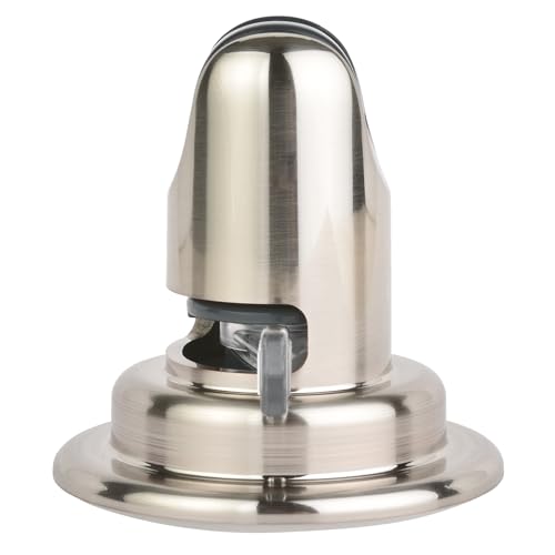 Lancer USA Suction Cup Handheld Shower Head Holder Adhesive Removable Wall Mount Bracket for Bathroom | Limited 10 Year Warranty (Brushed Nickel) - color: Brushed Nickel