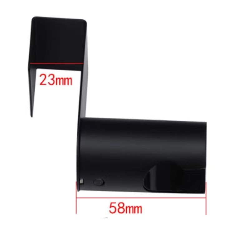Handheld Bidet Sprayer for Toilet,Bidet Sprayer Holder,Hook Black | Bidet Sprayer Holder for Handheld Shower Wand, Diaper Sprayer,Stainless Steel Bidet Holder - color: Black