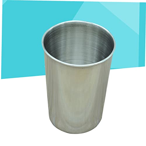 2-pack Stainless Steel Water Cup Multi-use for Bathroom Kitchen Travel 180ml Brush Beverage Cup