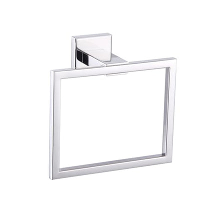 GERZWY Bathroom Hand Towel Holder Polished Stainless Steel Towel Ring for Bath Kitchen Garage Heavy Duty Wall Mounted JG1906-JG - color: Polished
