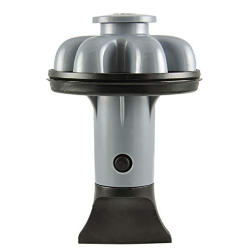 Danco 10896A Disposal Genie II Garbage Disposal Strainer and Stopper, Kitchen Sink Drain Splash Guard with Food Scraper, Gray, 1-Pk - color: Gray