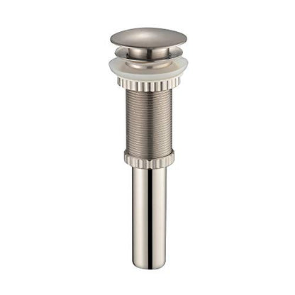 KRAUS Pop-Up Drain in Satin Nickel, PU-10SN - color: Satin Nickel, size: 8 5/8 Inch