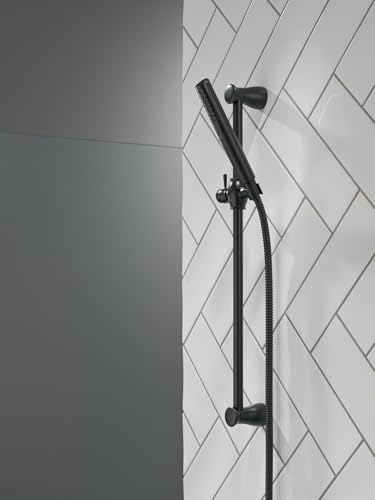 Delta Faucet Compel Slide Bar Hand Held Shower with Hose, Brushed Nickel Handheld Shower Head, Slide Bar Hand Shower, Brushed Nickel Handheld Shower, Detachable Shower Head, Stainless 5785-SS - color: Stainless