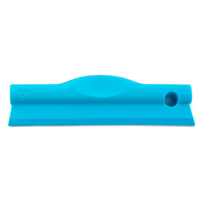 Polder Swipe Squeegee, Window Cleaner with Silicone Blade, Shower Squeegee with Flexible Handle, Ideal for Car, Kitchen, Bathroom, Shower Mirror, and More, Cleaning Supplies, Turquoise