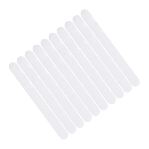 24pcs Anti-Slip Strips for Bathtubs Waterproof PET Adhesive Bath Safety Treads Non-Slip Stickers for Showers and Stairs Easy Installation for Bathroom Use - size: 24 pcs