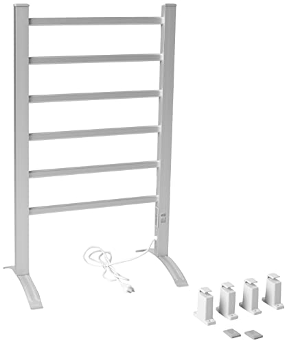 PA002T Towel Warmer Drying Rack with Timer, Brushed Chrome Color