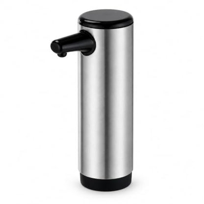 Home Zone Living Foaming Hand Soap Dispenser | Stainless Steel Outer Cover, Refillable Pump for Kitchen and Bathroom Sinks, Silver - color: Silver