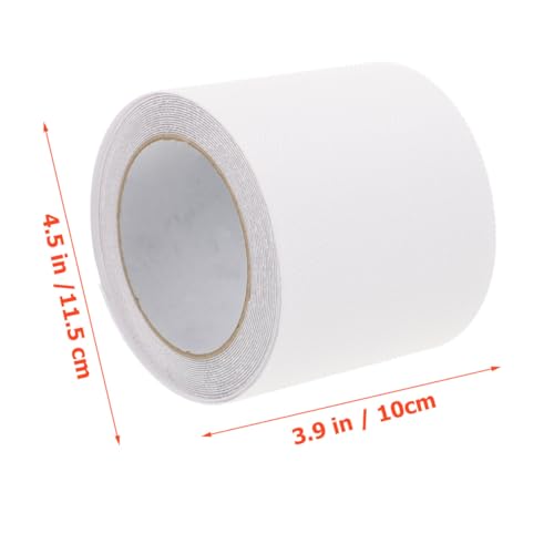 Anti-slip Adhesive Tape 10cm X 5m, Waterproof Abrasive Stair and Floor Non-skid Strip for Bathroom and Shower Safety Grip Protection