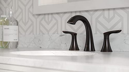 Pfister Weller Bathroom Sink Faucet, 8-Inch Widespread, 2-Handle, 3-Hole, Tuscan Bronze Finish, LG49WR0Y (Pack of 3) - color: Tuscan Bronze, size: 3 Pack