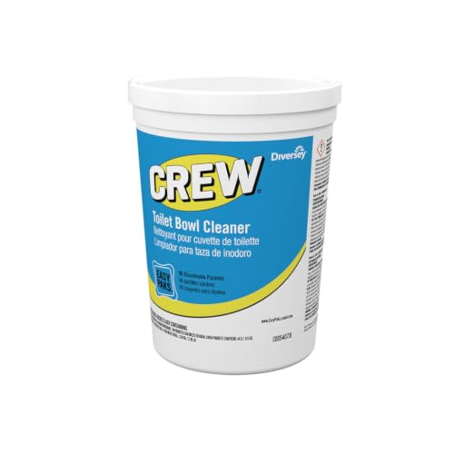 CREW Diversey Toilet Bowl Cleaner Easy Paks, Dissolvable Packets, 180 Count - size: 1 Count (Pack of 180)