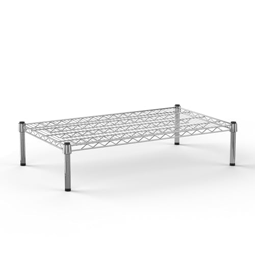21" Deep x 36" Wide x 8" Height Wire Shelving Kit | 1-Tier | NSF Commercial Storage Rack Unit - size: 21" Deep x 36" Wide