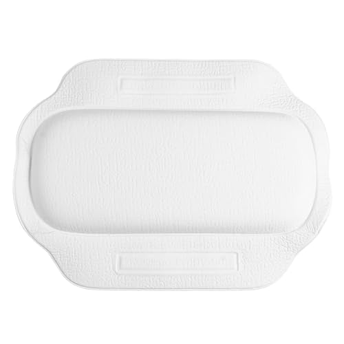 Non-Slip Suction Cup Bath Pillow PVC Foam Bathtub Pillow with Neck and Head Support for Home Shower and Tub Relaxation